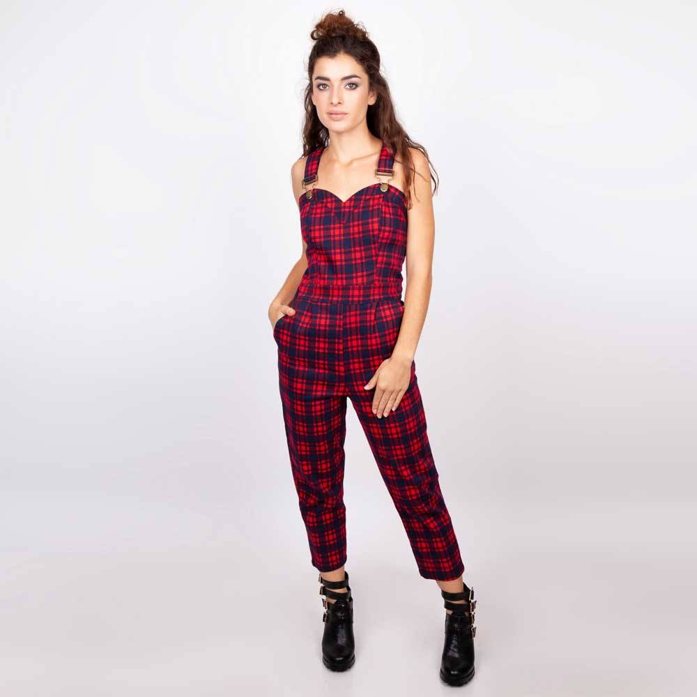 Jawbreaker - Just checking Jumpsuit - Red/Blue Product image